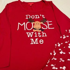 Moose pajamas